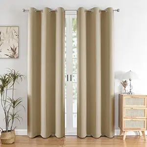 Light Blocking Door 7 Feet Curtains