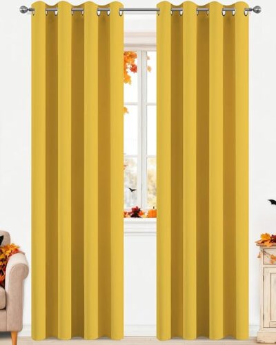 Curtains for Bedroom(52Wx84L,2 Panels)