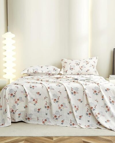 Cloud Cotton Flatsheet King Size with Two Pillow Covers